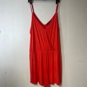 Orange summer Romper (3X)